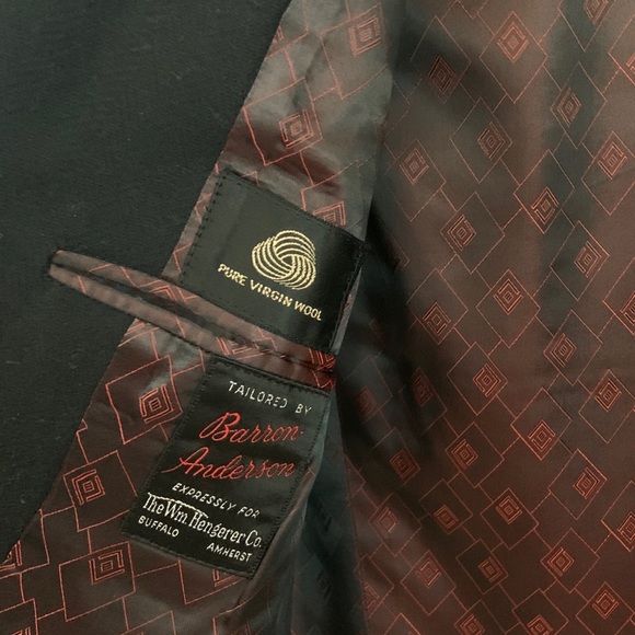 VTG 1960s Barron Anderson wool overcoat - Picture 7 of 16